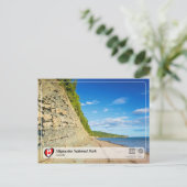 UNESCO WHS - nationaal park Miguasha Briefkaart (Staand voorkant)