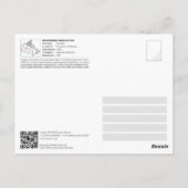 UNESCO WHS - Nationaal park van de houtsbuffalo Briefkaart (Achterkant)