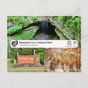UNESCO WHS - Nationaal park van de Mammoth Cave Briefkaart