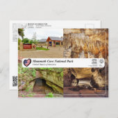 UNESCO WHS - Nationaal park van de Mammoth Cave Briefkaart (Voorkant / Achterkant)