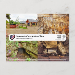 UNESCO WHS - Nationaal park van de Mammoth Cave Briefkaart