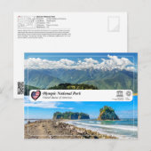 UNESCO WHS - Nationaal Park van de Olympische Spel Briefkaart (Voorkant / Achterkant)