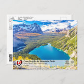UNESCO WHS - Nationaal Park Yoho Briefkaart (Voorkant / Achterkant)