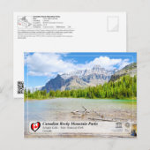 UNESCO WHS - Nationaal Park Yoho Briefkaart (Voorkant / Achterkant)