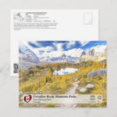 UNESCO WHS - Nationaal Park Yoho Briefkaart (Voorkant / Achterkant)