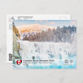 UNESCO WHS - Nationaal Park Yoho Briefkaart (Voorkant / Achterkant)