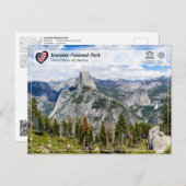UNESCO WHS - Nationaal park Yosemite - Briefkaart (Voorkant / Achterkant)