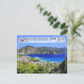 UNESCO WHS - Ogasawara - Chichi-jima - 父 島  Briefkaart (Staand voorkant)