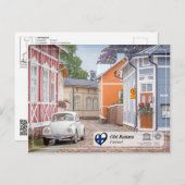 UNESCO WHS - Old Rauma Briefkaart (Voorkant / Achterkant)