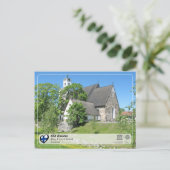 UNESCO WHS - Old Rauma - Heilige Kruiskerk Briefkaart (Staand voorkant)