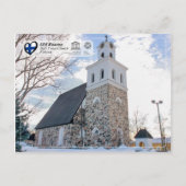 UNESCO WHS - Old Rauma - Heilige Kruiskerk Briefkaart (Voorkant)