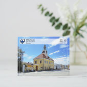 UNESCO WHS - Old Rauma - Old Town Hall Briefkaart (Staand voorkant)