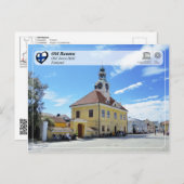 UNESCO WHS - Old Rauma - Old Town Hall Briefkaart (Voorkant / Achterkant)