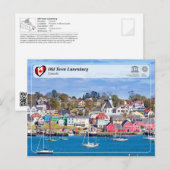 UNESCO WHS - Old Town Lunenburg Briefkaart (Voorkant / Achterkant)