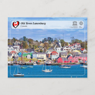 UNESCO WHS - Old Town Lunenburg Briefkaart
