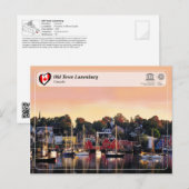 UNESCO WHS - Old Town Lunenburg Briefkaart (Voorkant / Achterkant)