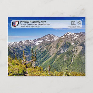 UNESCO WHS - Olympisch Nationaal Park - Mount Myst Briefkaart