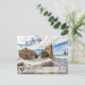 UNESCO WHS - Olympisch Nationaal Park - Rialto Bea Briefkaart (Staand voorkant)