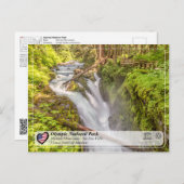 UNESCO WHS - Olympisch Nationaal Park - Sol Duc-He Briefkaart (Voorkant / Achterkant)