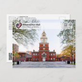 UNESCO WHS - Onafhankelijkheidszaal Briefkaart (Voorkant / Achterkant)