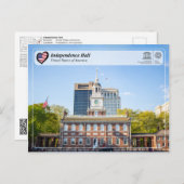 UNESCO WHS - Onafhankelijkheidszaal Briefkaart (Voorkant / Achterkant)