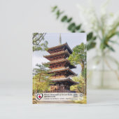 UNESCO WHS - Oude Kyoto - Ninna-ji - 仁 和 寺 Briefkaart (Staand voorkant)