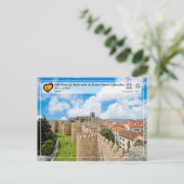 UNESCO WHS - Oude Stad van Ávila en zijn muren Briefkaart (Staand voorkant)