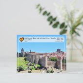 UNESCO WHS - Oude Stad van Ávila en zijn muren Briefkaart (Staand voorkant)