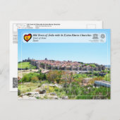 UNESCO WHS - Oude Stad van Ávila en zijn muren Briefkaart (Voorkant / Achterkant)