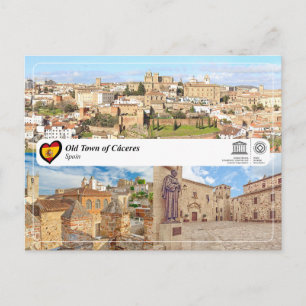 UNESCO WHS - Oude Stad van Cáceres Briefkaart