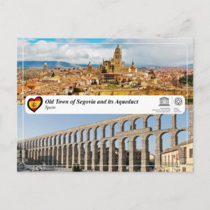 UNESCO WHS - Oude Stad van Segovia en het Aquaduct Briefkaart