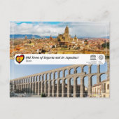 UNESCO WHS - Oude Stad van Segovia en het Aquaduct Briefkaart (Voorkant)