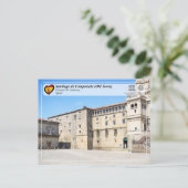 UNESCO WHS - Palacio de Gelmírez Briefkaart (Staand voorkant)