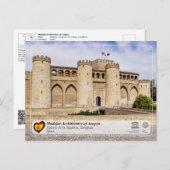UNESCO WHS - Palacio de la Aljafería Briefkaart (Voorkant / Achterkant)