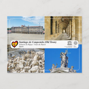 UNESCO WHS - Palacio de Rajoy / Pazo de Raxoi Briefkaart