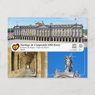 UNESCO WHS - Palacio de Rajoy / Pazo de Raxoi Briefkaart