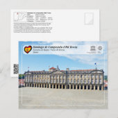 UNESCO WHS - Palacio de Rajoy / Pazo de Raxoi Briefkaart (Voorkant / Achterkant)