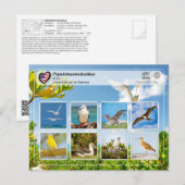 UNESCO WHS - Papahānaumokuākea - vogels Briefkaart (Voorkant / Achterkant)