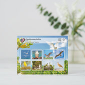 UNESCO WHS - Papahānaumokuākea - vogels Briefkaart (Staand voorkant)