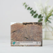 UNESCO WHS - Petroglyphs van Tanbaly Briefkaart (Staand voorkant)