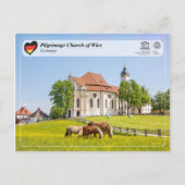 UNESCO WHS - Pilgrimage Church of Wies Briefkaart (Voorkant)