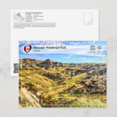 UNESCO WHS - Provinciepark Dinosaur Briefkaart (Voorkant / Achterkant)