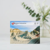 UNESCO WHS - Provinciepark Dinosaur Briefkaart (Staand voorkant)