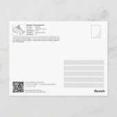 UNESCO WHS - Provinciepark Dinosaur Briefkaart (Achterkant)