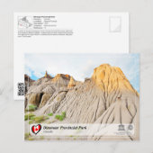 UNESCO WHS - Provinciepark Dinosaur Briefkaart (Voorkant / Achterkant)