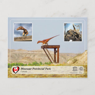 UNESCO WHS - Provinciepark Dinosaur Briefkaart