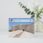UNESCO WHS - Qal'at al-Bahrain Briefkaart (Staand voorkant)