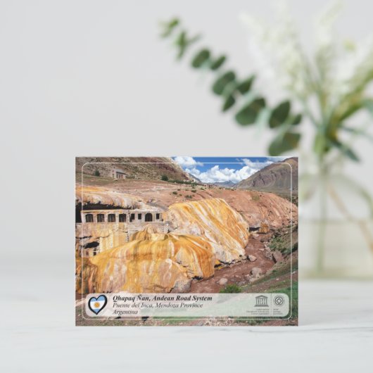 UNESCO WHS - Qhapaq Ñan, Andean Road System Briefkaart (Staand voorkant)