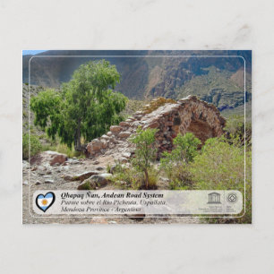 UNESCO WHS - Qhapaq Ñan, Andean Road System Briefkaart