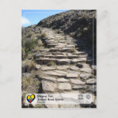 UNESCO WHS - Qhapaq Ñan, Andean Road System Briefkaart (Voorkant)